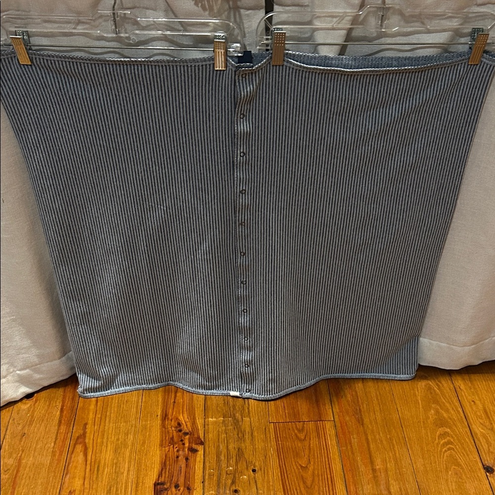 Lululemon Navy Striped Convertible Wrap